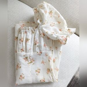 Reformation Robles Linen Mini Dress